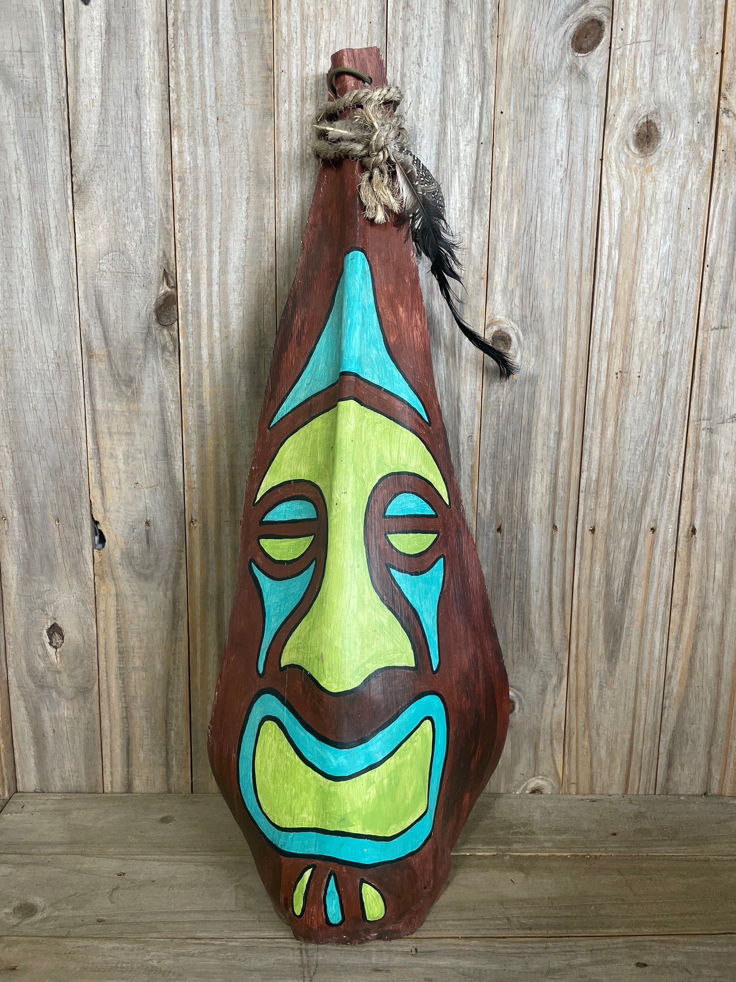 Hand Painted Fronds #7