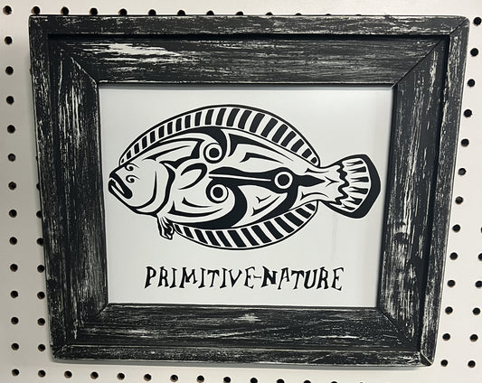 Framed Flounder #3 8"x10"